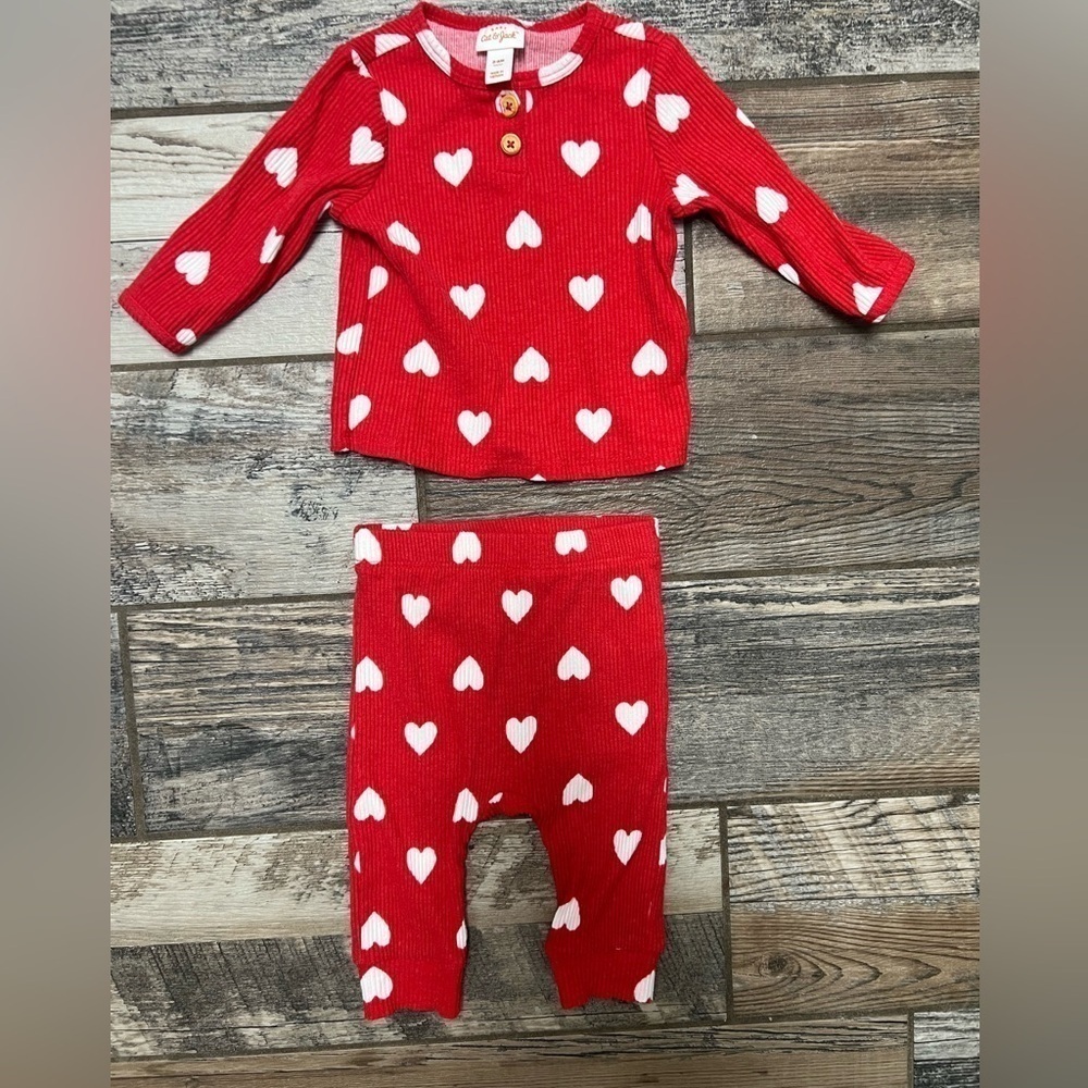 Cat and Jack 2 Piece Outfit 3-6M